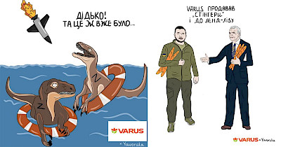 «На злобу дня»: Varus переосмислює сьогодення в іронічних ілюстраціях