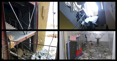 Епіцентр в Харкові обстріляли