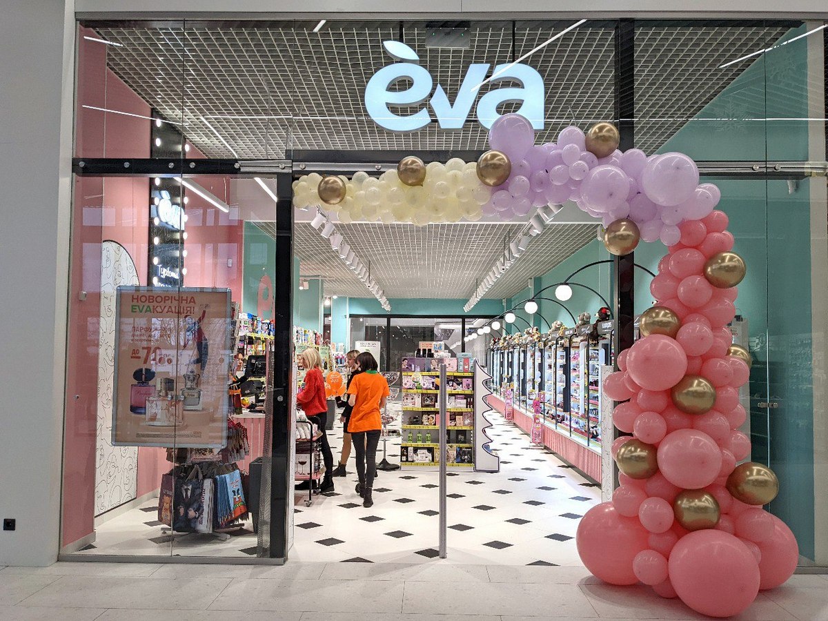 Найбільший український рітейлер сегменту товарів для краси та здоров’я EVA відкриває 1111-й магазин