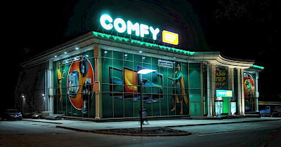 Comfy провел в Киеве “Ленивый марафон” для ленивых дупць