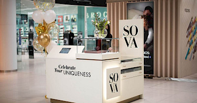 Знижки з нагоди нового відкриття SOVA Pick Up в ТРЦ Aladdin