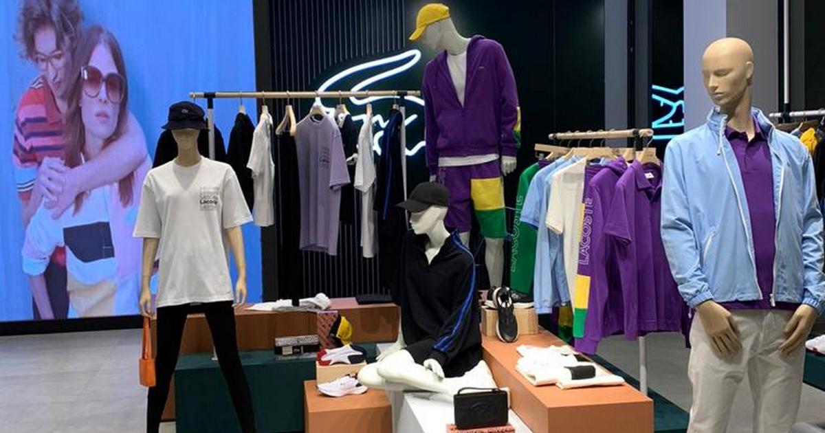 Модная эволюция: бренд Lacoste открыл в ТРЦ Ocean Plaza бутик в концепте Le Club Evolution