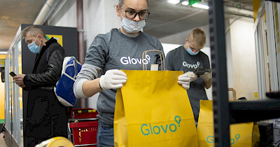 Сервіс Glovo поділився результатами роботи перших мікрофулфілмент центрів в Україні