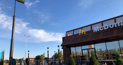 McDonald’s открыл свой первый в Украине ресторан около автотрассы (+фото)