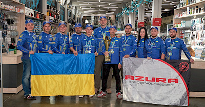 Компания Flagman с собственной ТМ AZURA выступила титульным партнером чемпионов мира по береговому спиннингу