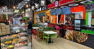 В запорожском ТЦ Амстор откроется первый фуд-корт Food Plaza (презентация)