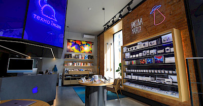 Сеть Техно Еж открыла шоу-рум принципиально нового формата (+фото)