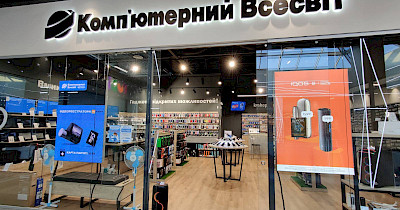 Сеть Комп’ютерний Всесвіт открыла шесть новых магазинов