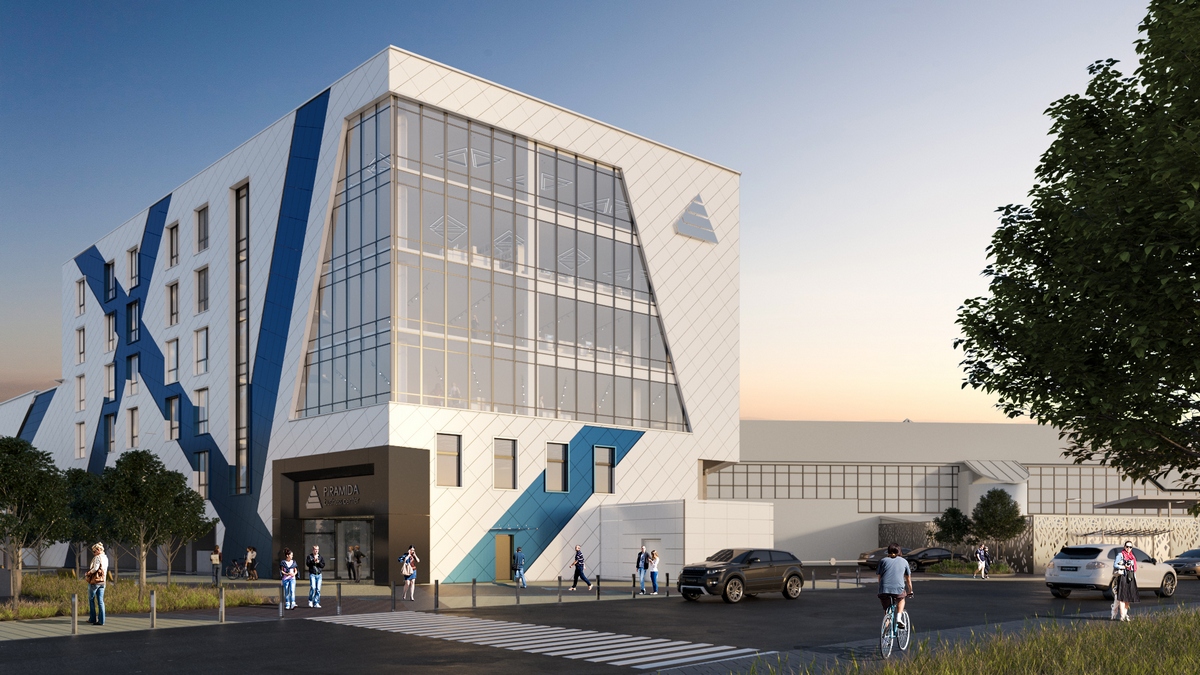 В составе ТЦ Piramida появится новый бизнес-центр