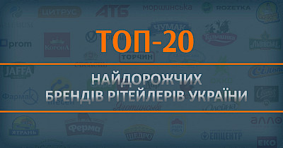 Топ-20 самых дорогих брендов ритейлеров Украины по версии издания «Главком»
