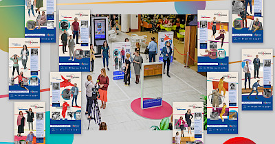 У столичному ТРК Проспект відкрито експозицію Fashion&Profession, присвячену взаємовпливу моди та професії