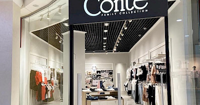Белорусский бренд Conte открыл магазин в ТРЦ Sky Mall 