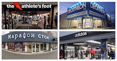 Обзор sport & outdoor: The Athlete’s Foot, Nike, Марафон, Decathlon и другие