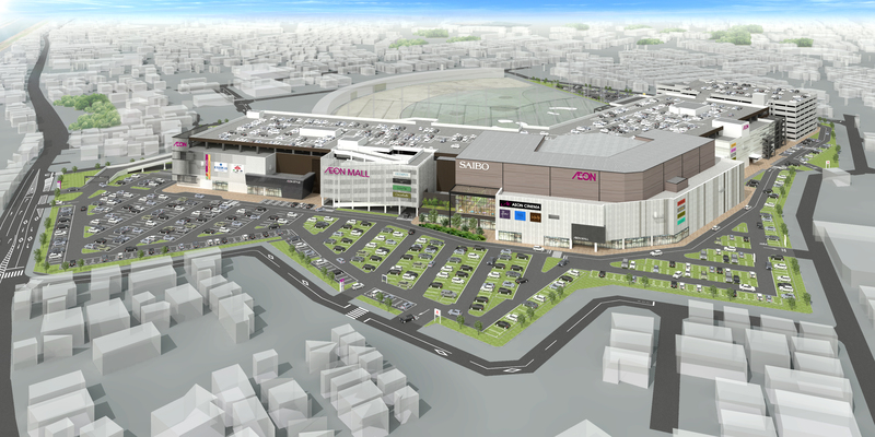 Японский городовой: как будет выглядеть ТРЦ Aeon Mall после реконструкции (фотообзор)