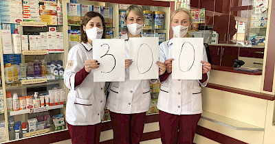 Подвійне досягнення: мережа «D.S.» вже нараховує 300 аптек, 60 з яких є франчайзинговими