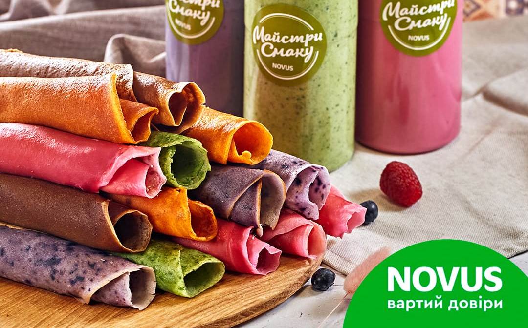 Яскравий і смачний стіл на Масляну разом із NOVUS