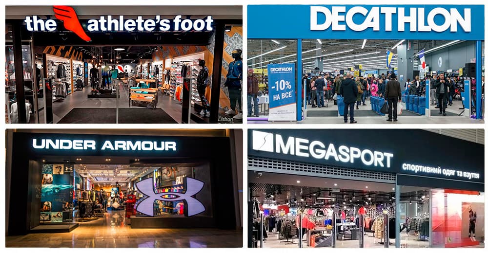 Обзор sport & outdoor: TAF, Sportmaster, Decathlon, Sport Life, Under Armor и другие