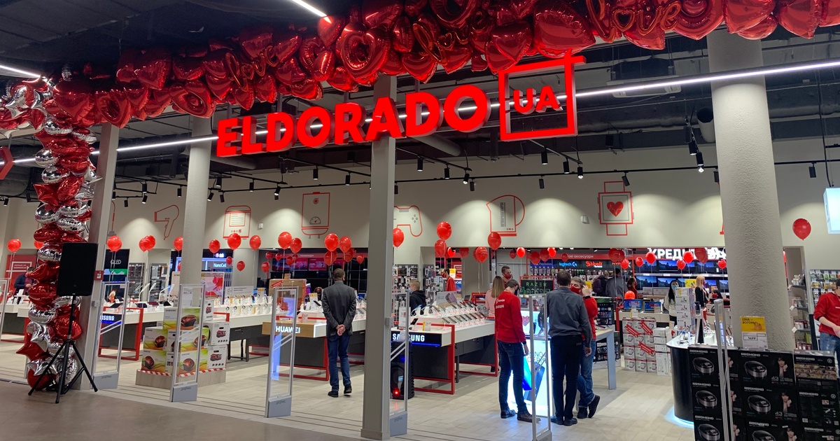 Мережа Eldorado відкрила новий магазин в ТРЦ River Mall