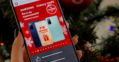 Що купували українці до Нового року: аналітика Vodafone Retail