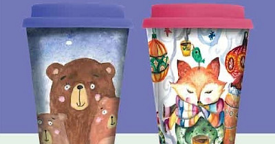 Знову дивує: WOG випустила другу зимову колекцію горнят з малюнками дітей