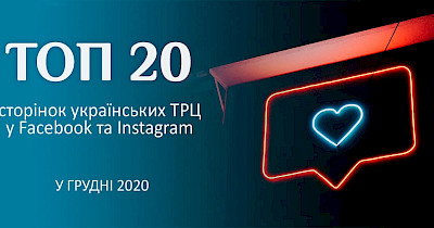 Топ-20 страниц украинских ТРЦ в Facebook и Instagram