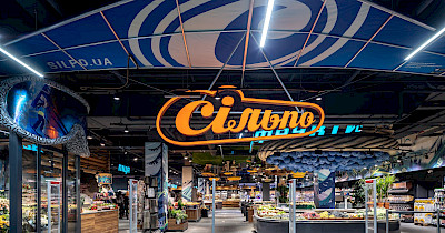 Горный экстрим: как выглядит обновленный супермаркет Сильпо в Ивано-Франковске (фотообзор)