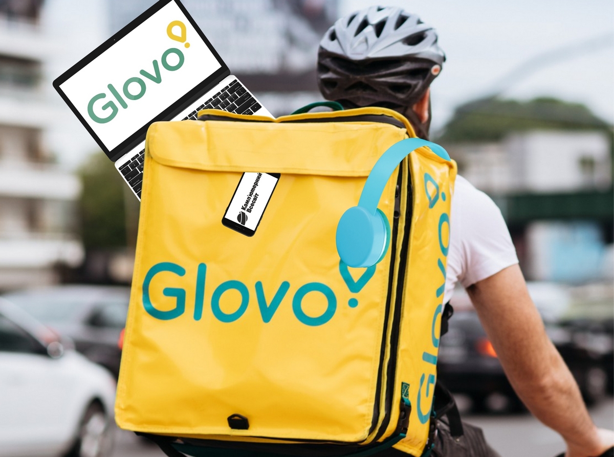 Мережа магазинів Комп’ютерний Всесвіт стала партнером Glovo