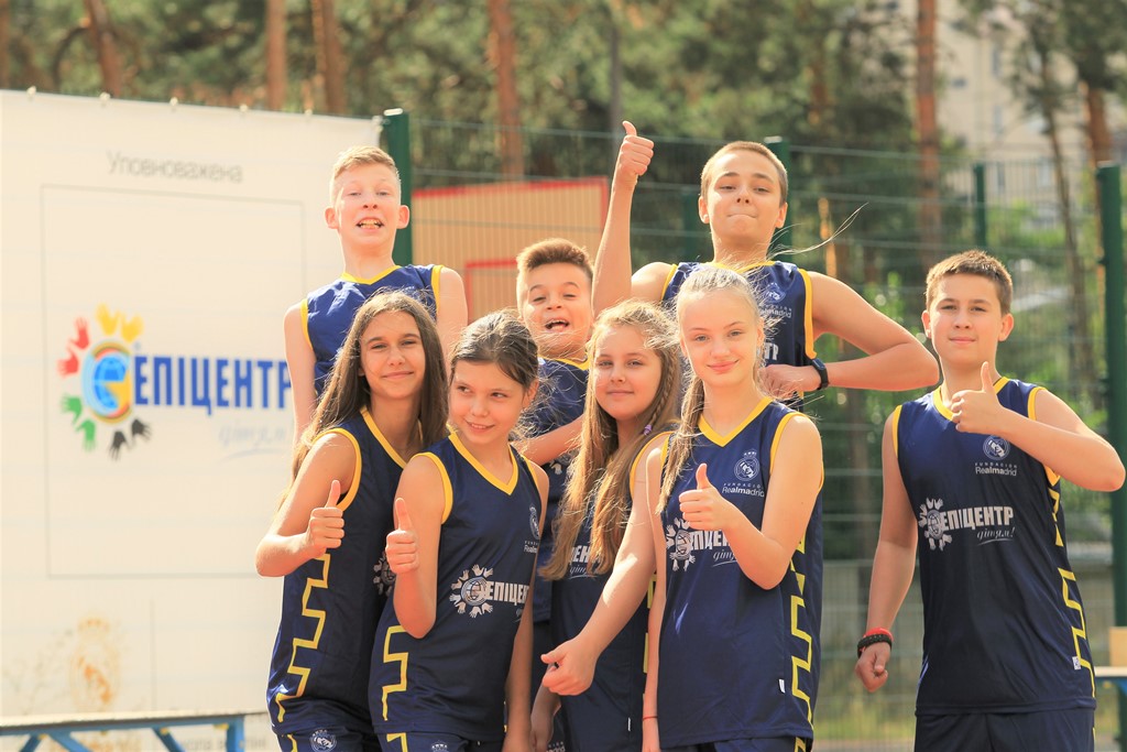 ГО «Епіцентр дітям» відкриває в Києві соціально-спортивні школи Фонду Реал Мадрид