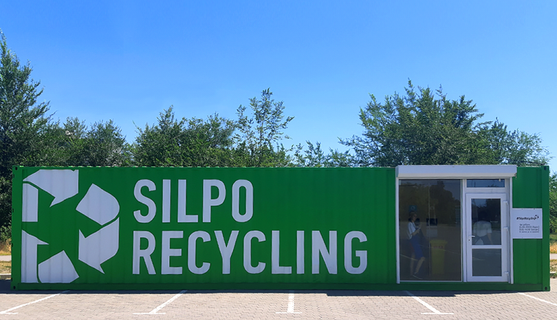 Сільпо расширяет сеть #SilpoRecycling и тестирует вывоз мусора курьером