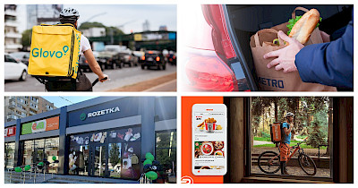 Новости логистики и e-commerce: Zakaz.ua, Glovo и Raketa идут на запад и юг страны