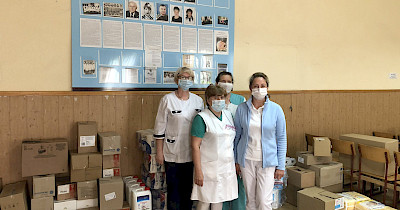 Компания Watsons выделила почти 100 000 гривень на помощь врачам