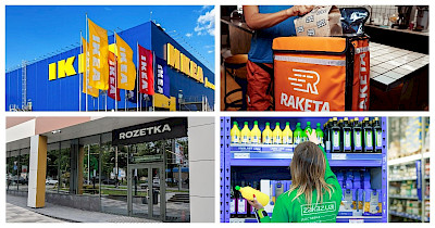 Новости логистики и e-commerce: интернет-магазин IKEA, доставка от Uklon, новый магазин Rozetka, закрытие Uber Eats и Menu.ua и другие