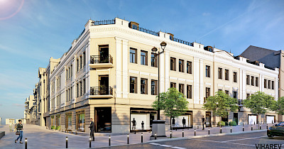 Фуд-корт, продмаг и смотровая площадка: каким будет Центральный гастроном в Киеве