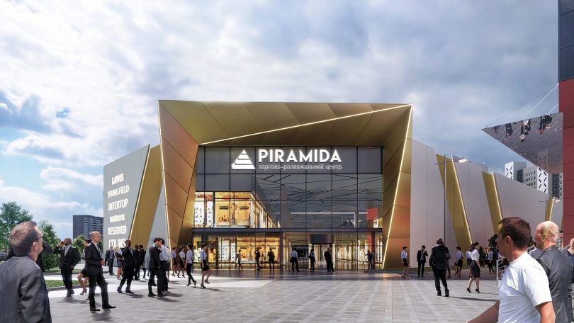 После реновации общая и арендная площади ТРЦ PIRAMIDA возрастут почти вдвое