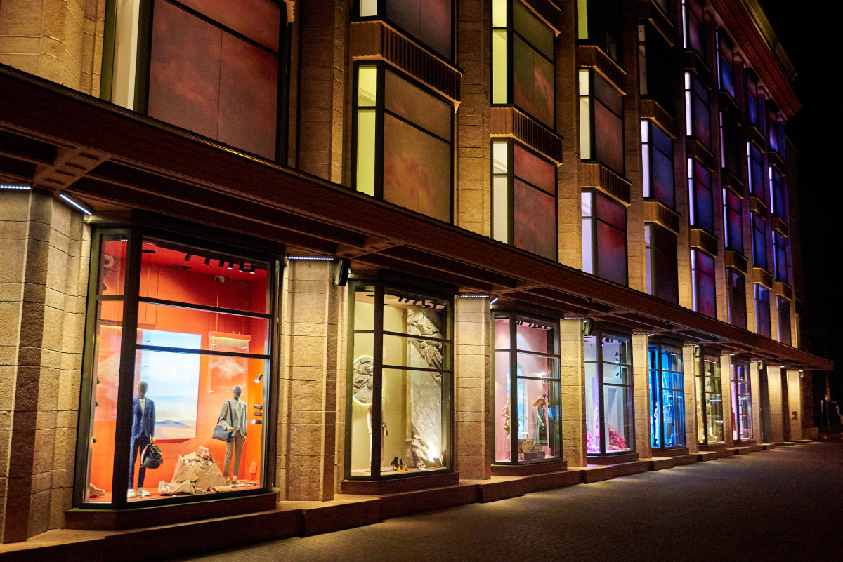 Нові вітрини ЦУМ. Сила природи