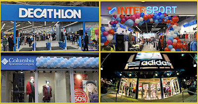 Обзор sport & outdoor: Intersport Outlet, Decathlon, Nike и другие