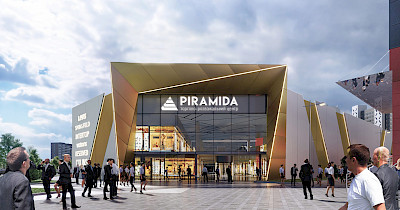 Після реновації загальна та орендна площі ТРЦ PIRAMIDA зростуть майже вдвічі