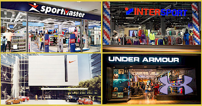Обзор sport & outdoor: Sportmaster, Intersport, Under Armour, Nike и другие
