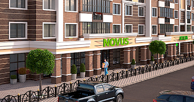 Сеть Novus открывает новый магазин в пригороде Киева