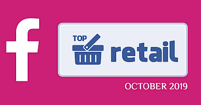 Топ-20 украинских ритейлеров и ТРЦ в Facebook в октябре 2019