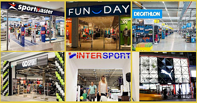 Обзор sport & outdoor: Decathlon, Under Armour, Funday, GO Sport Polska, Sportmaster и другие