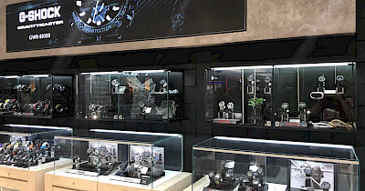 Ритейлер Секунда открыл первый магазин нового формата Casio G-Shock Store