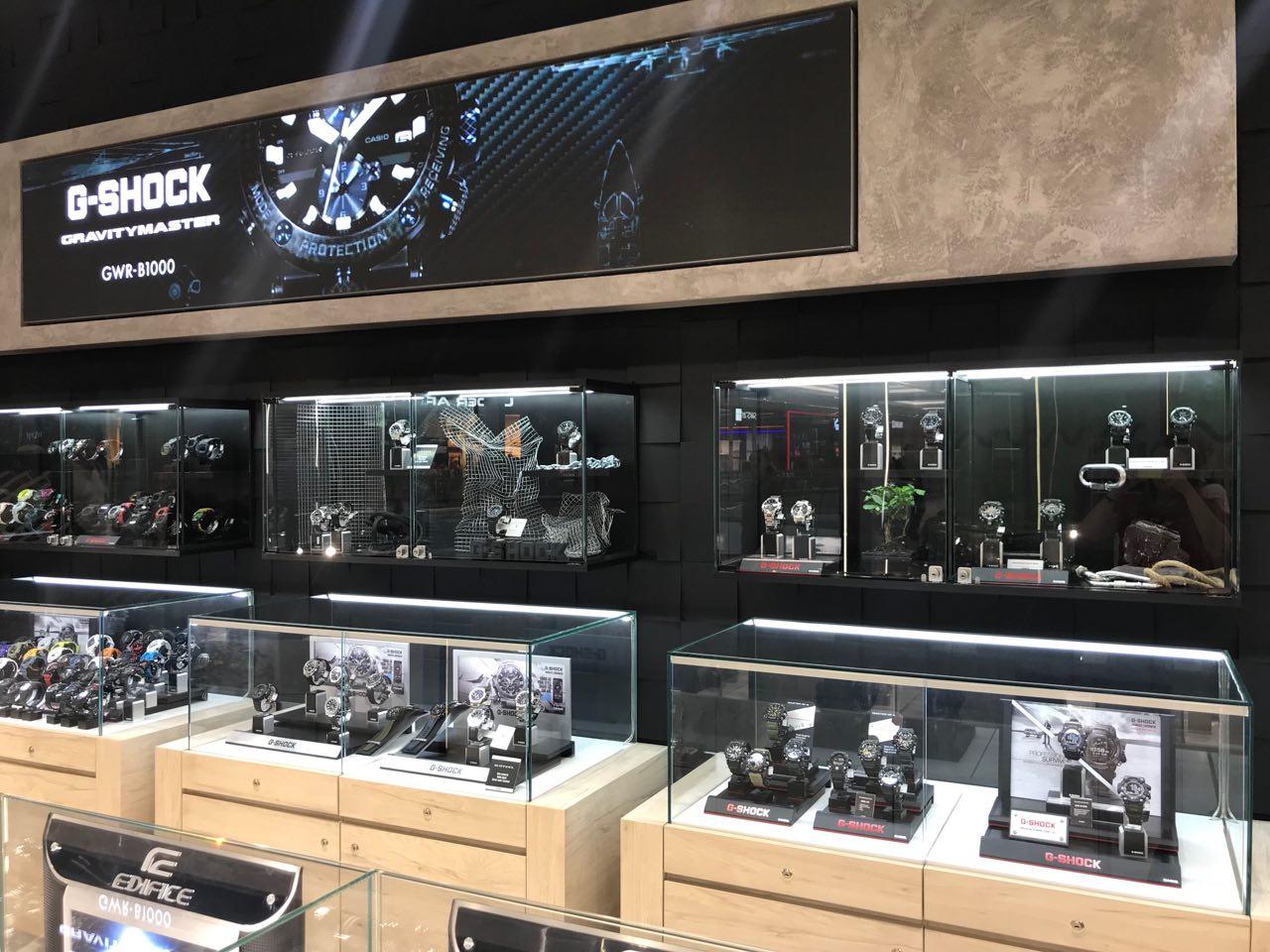 Ритейлер Секунда открыл первый магазин нового формата Casio G-Shock Store