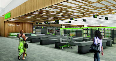 Інновації та сервіс: як буде виглядати новий флагманський супермаркет NOVUS (презентація)