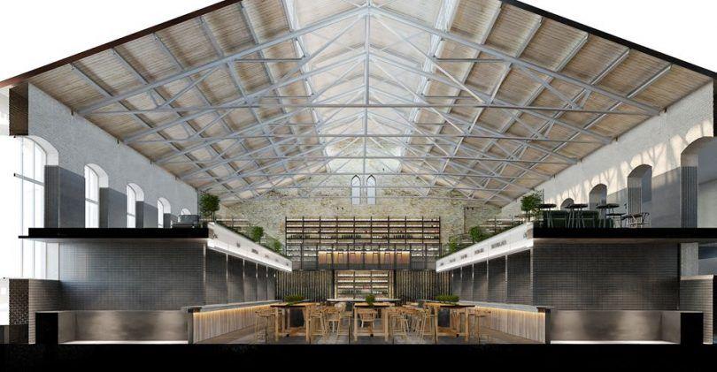 Kyiv Food Market около метро Арсенальная на Печерске откроют в сентябре