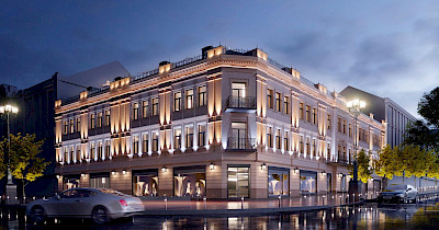 Яким буде торгівельний центр на місці Центрального гастроному в Києві (презентація)