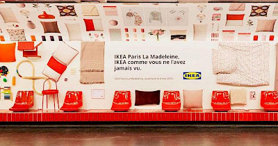 Як IKEA трансформувала станцію метро в шоурум (фото)