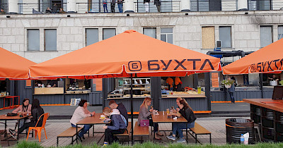 У Києві біля Річкового вокзалу відкрилася БУХТА Food Station (фоторепортаж)