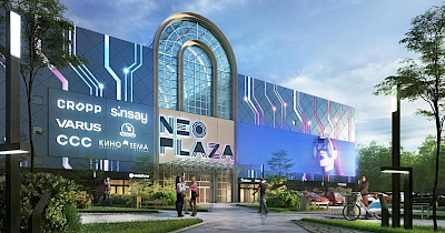 Якірними орендарями дніпровського ТРЦ Neo Plaza будуть Varus, LPP, Mister Cat і 5-зальний кінотеатр