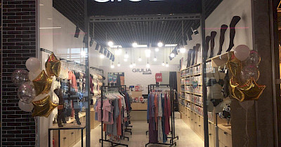 Giulia відкрила два нових магазини: в Києві та Львові